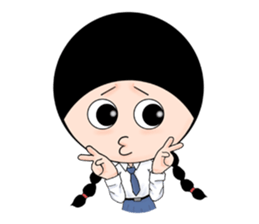 Hana Convent Girl sticker #7041300
