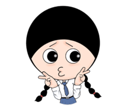 Hana Convent Girl sticker #7041300