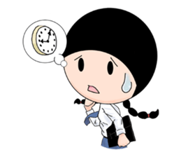 Hana Convent Girl sticker #7041301
