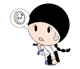 Hana Convent Girl sticker #7041301