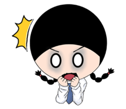 Hana Convent Girl sticker #7041303
