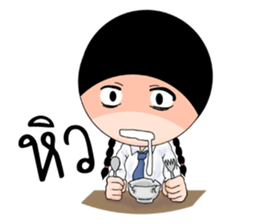 Hana Convent Girl sticker #7041304