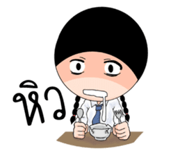 Hana Convent Girl sticker #7041304