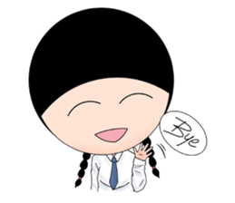Hana Convent Girl sticker #7041307