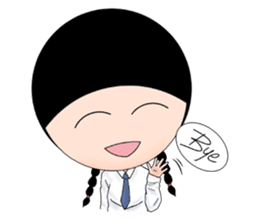 Hana Convent Girl sticker #7041307
