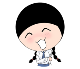 Hana Convent Girl sticker #7041309