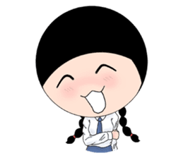 Hana Convent Girl sticker #7041309