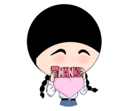 Hana Convent Girl sticker #7041311