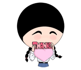 Hana Convent Girl sticker #7041311