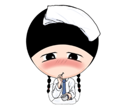 Hana Convent Girl sticker #7041312