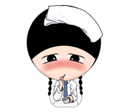 Hana Convent Girl sticker #7041312