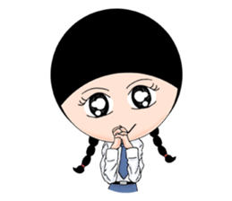 Hana Convent Girl sticker #7041313