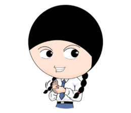 Hana Convent Girl sticker #7041315