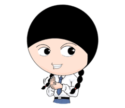 Hana Convent Girl sticker #7041315