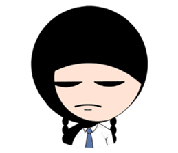 Hana Convent Girl sticker #7041317
