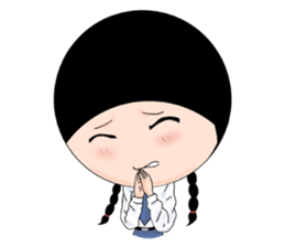 Hana Convent Girl sticker #7041318