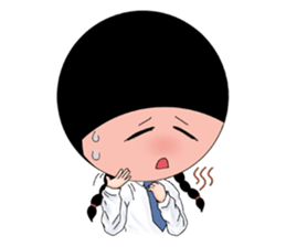 Hana Convent Girl sticker #7041319