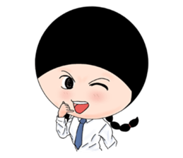 Hana Convent Girl sticker #7041325