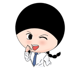 Hana Convent Girl sticker #7041325