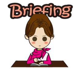 So Tired Cabin Crew sticker #7041375