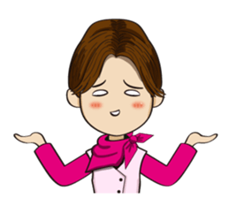 So Tired Cabin Crew sticker #7041392