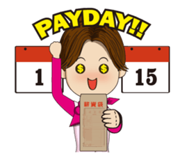 So Tired Cabin Crew sticker #7041401