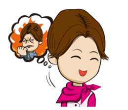 So Tired Cabin Crew sticker #7041402