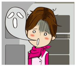 So Tired Cabin Crew sticker #7041403