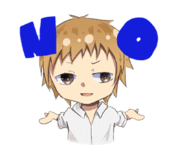 Boys and girls' holiday sticker #7041892