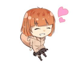 Boys and girls' holiday sticker #7041897