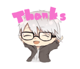 Boys and girls' holiday sticker #7041902