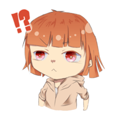 Boys and girls' holiday sticker #7041907