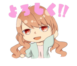 Boys and girls' holiday sticker #7041914