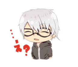 Boys and girls' holiday sticker #7041922