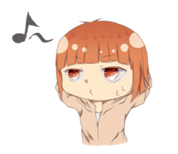 Boys and girls' holiday sticker #7041924