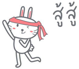 Bunny is Happy ver.2 sticker #7041983