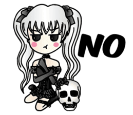 Gothic Lolita Mizzy sticker #7042930