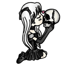 Gothic Lolita Mizzy sticker #7042931