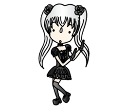 Gothic Lolita Mizzy sticker #7042936