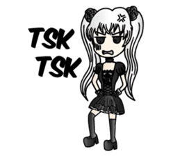 Gothic Lolita Mizzy sticker #7042938