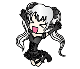 Gothic Lolita Mizzy sticker #7042940