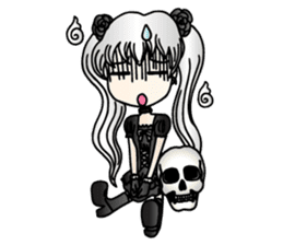 Gothic Lolita Mizzy sticker #7042941