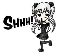 Gothic Lolita Mizzy sticker #7042943