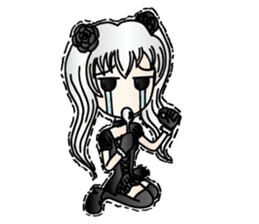 Gothic Lolita Mizzy sticker #7042944