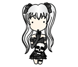 Gothic Lolita Mizzy sticker #7042945