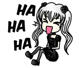 Gothic Lolita Mizzy sticker #7042946