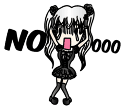 Gothic Lolita Mizzy sticker #7042947