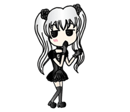Gothic Lolita Mizzy sticker #7042948