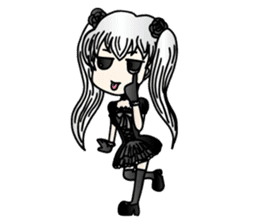 Gothic Lolita Mizzy sticker #7042949