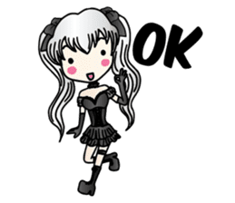 Gothic Lolita Mizzy sticker #7042953